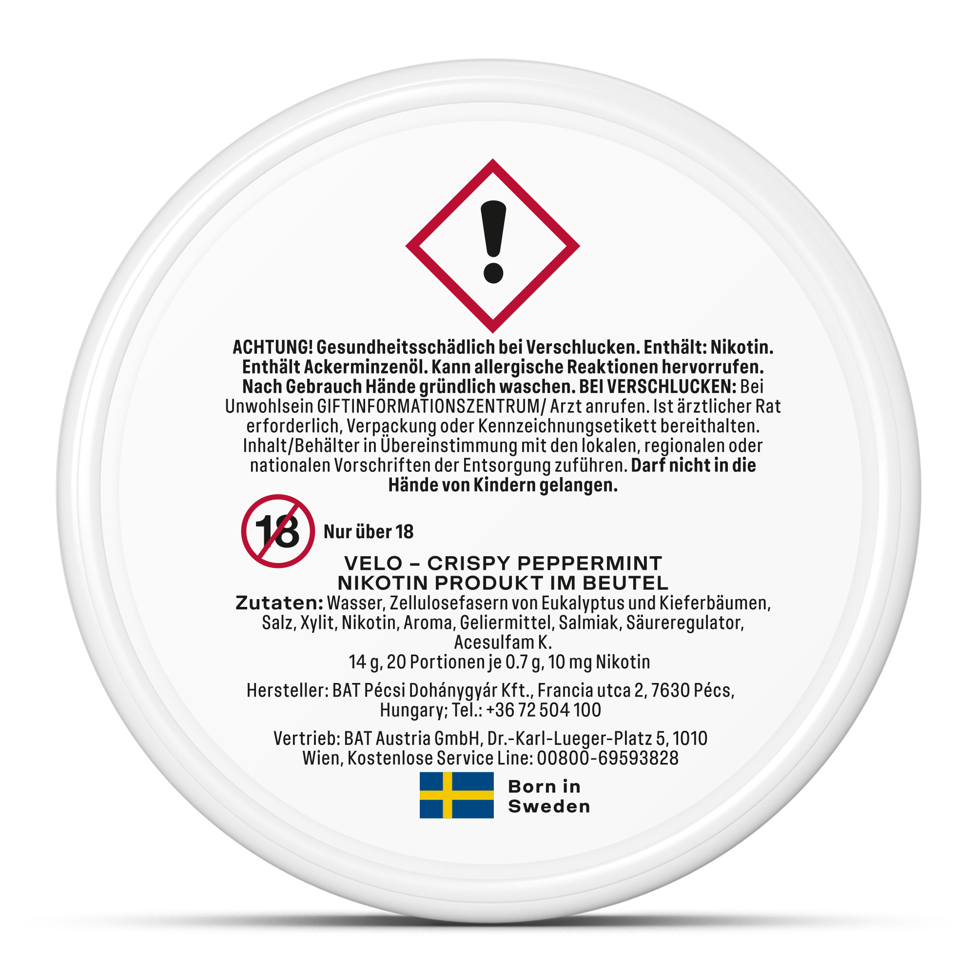 Crispy Peppermint 10mg HKR26 Limited Edition