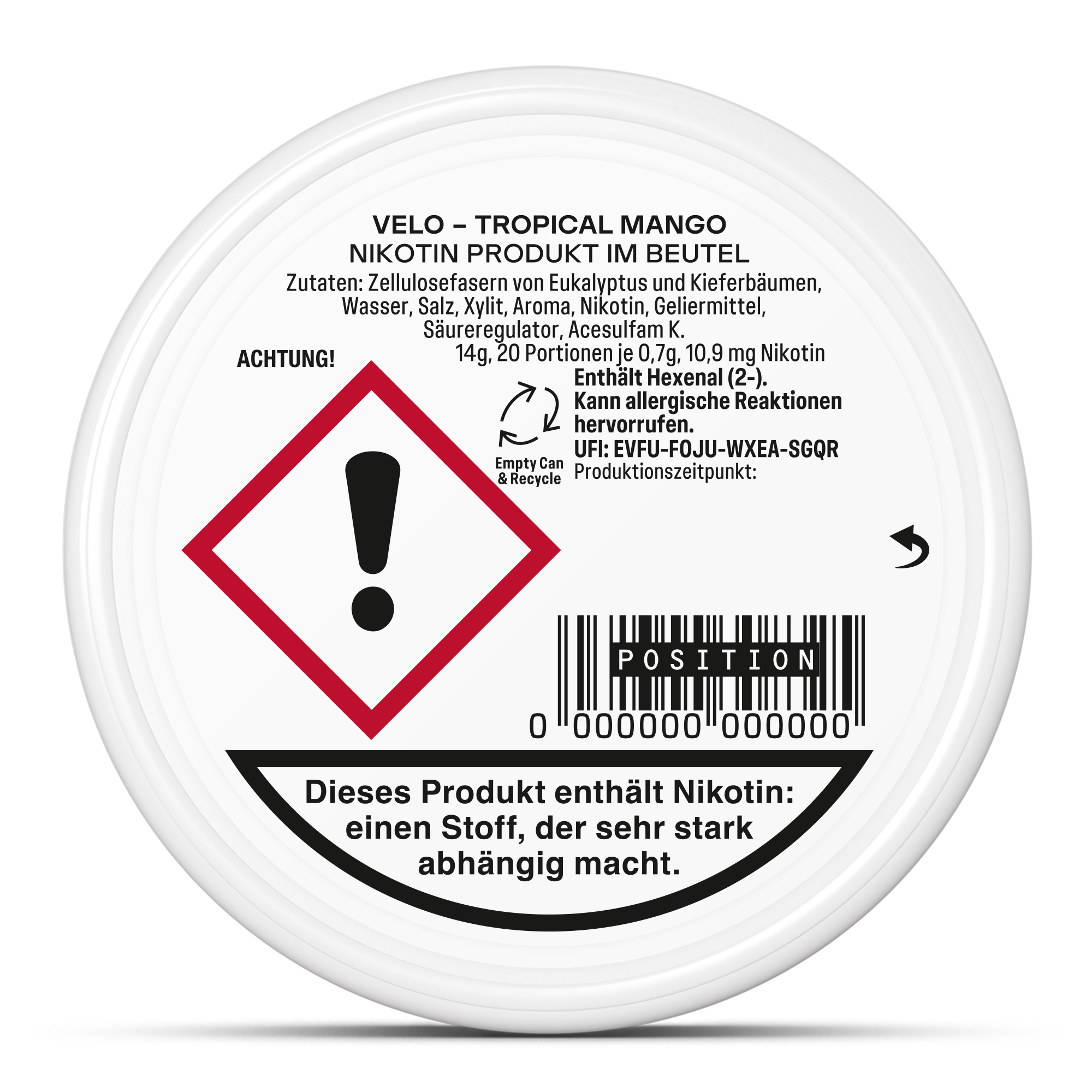 Tropical Mango 10.9mg